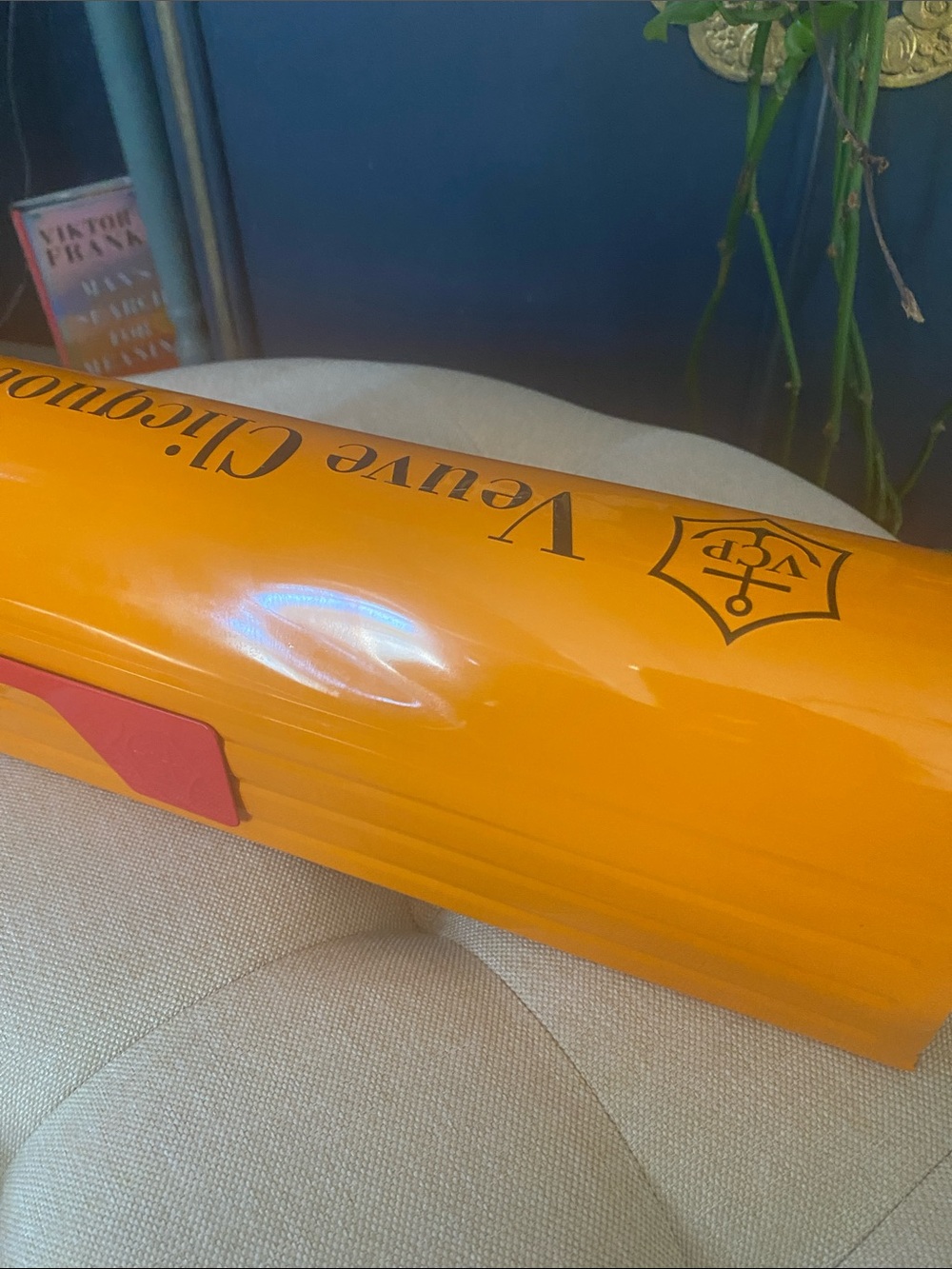 Veuve Clicquot Orange Decorative Mailbox - Picture 5 of 8